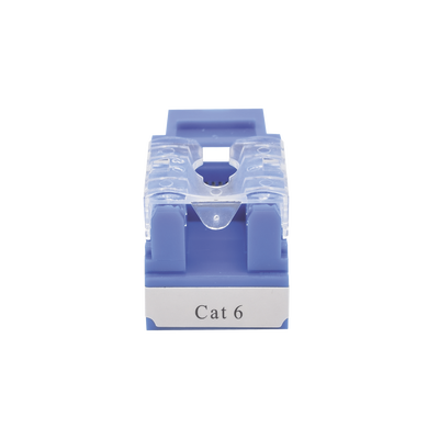 Módulo Jack 110 Cat6, Keystone para faceplate - Color Azul - Imagen 4