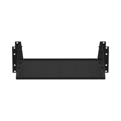 Charola para Soportar Equipos en Rack de 19", Profundidad Ajustable hasta 484 mm. 150 Kg de Carga, Compatible con Racks de Doble Perforación, 3U - Imagen 3