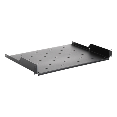 Charola para Soportar Equipos en Rack de 19, Profundidad de 34 cm, Color Negro, 1U - Imagen 3