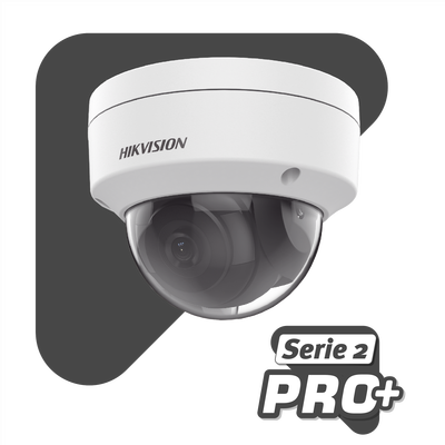 Domo IP 8 Megapixel (4K)/ Lente 2.8 mm / 30 mts IR EXIR / Exterior IP67 / IK10 / WDR 120 dB / PoE / Videoanaliticos (Filtro de Falsas Alarmas) / Ultra Baja Iluminación - Imagen 2