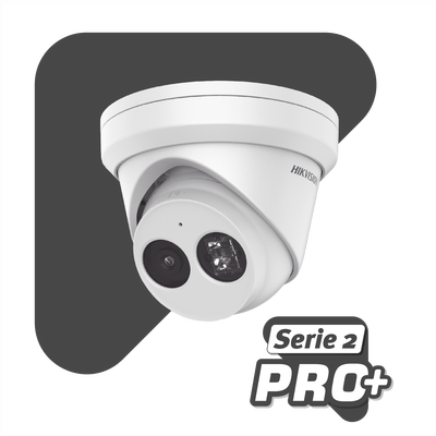 Turret IP 8 Megapixel (4K) / Lente 2.8 mm / 30 mts IR EXIR / Exterior IP66 / WDR 120 dB / PoE / Videoanaliticos (Filtro de Falsas Alarmas) / Micrófono Integrado / Ultra Baja Iluminación - Imagen 2