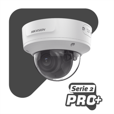 Domo IP 6 Megapixel / Lente Mot. 2.8 a 12 mm / 40 mts IR EXIR /Exterior IP67 / IK10 / WDR 120 dB / PoE / Videoanaliticos (Filtro de Falsas Alarmas) / Ultra Baja Iluminación / Entrada y Salida de Audio y Alarma - Imagen 2
