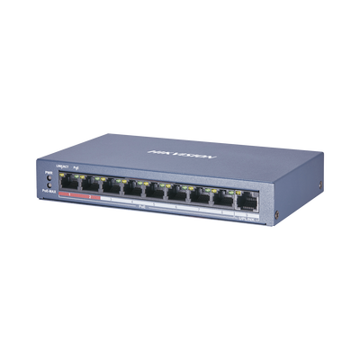 Switch PoE+ / No Administrable / 8 Puertos 10/100 Mbps PoE+ / 1 Puerto 100 Mbps Uplink / PoE hasta 250 metros / 60 W - Imagen 3