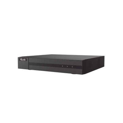 DVR 4MP Lite / 4 Canales TVI / AHD / CVI / CVBS + 2 Canales IP / 1 HDD / H.265+ / Salida en full HD / Audio por Coaxitron