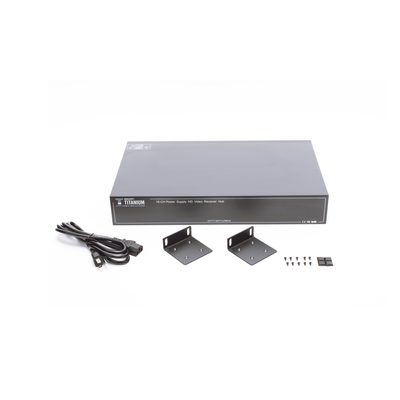 (SOLO RECEPTOR) TRANSCEPTOR ACTIVO DE 16 CANALES / VIDEO+PODER en un solo Cable UTP / 150 metros en 4K, 200 metros en 5 MP/ Envía 36 Vcc y Recibe 12 Vcc / TODO INCLUIDO PARA RACK / HD-TVI/CVI/AHD/CVBS / SIN RUIDO / INSTALACIÓN LIMPIA. - Imagen 5
