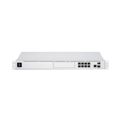 UniFi OS Console: Dream Machine Pro, con 1 puerto WAN Gigabit RJ45, 1 puerto WAN 10G SFP+ / 8 puertos LAN Gigabit RJ-45, y una bahía de HDD 3.5" (No incluye HDD), Integra todas las aplicaciones UniFi - Imagen 2