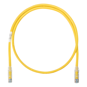 Cable de Parcheo UTP Categoría 6, con Plug Modular en Cada Extremo - 1.5 Metros (4.92 Pies) - Amarillo