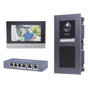 KIT de Videoportero IP con llamada a App de Smartphone y Lector de Tarjetas EM / 2da Generación (Modular) / Montaje para EMPOTRAR incluido