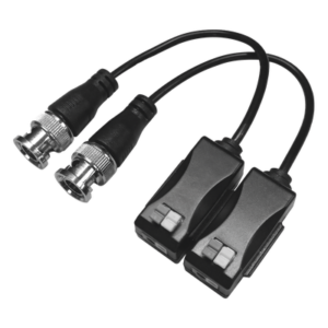 Kit de Transceptores (Baluns) con Terminal PUSH SUPERIOR PIG TAIL en ambos conectores, Resolución 4K , Cable flexible COAXIAL Blindado / COAXITRON / AUDIO POR COAXITRON /Conector 100% COBRE / Calidad PREMIUM