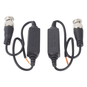 Kit de Transceptores (Baluns) para EXTERIOR TurboHD Hasta 4K HD-TVI / HD-CVI / AHD / CVBS / COAXITRON / AUDIO POR COAXITRON / Menu OSD / CONECTORES 100% COBRE / Con Cable RF Blindado. Distancia de hasta 200 m en 4K. Calidad PREMIUM