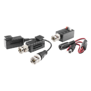 Kit de TRANSCEPTORES DE VIDEO DE LARGO ALCANCE / 320 Metros / Resolución 720P y 1080P / Cat 5e/6 / Compatible con cámaras HD-TVI/CVI/AHD/CVBS / Alimente solo el Receptor / Protección Interconstruida contra sobretensión.