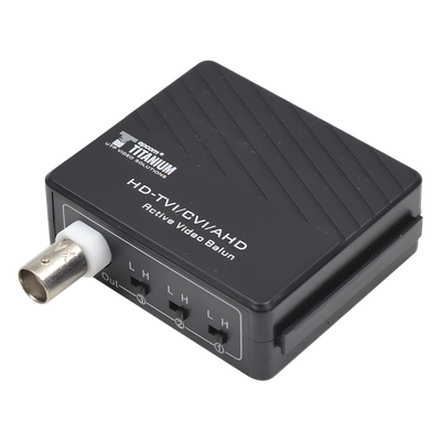 (TRANSCEPTOR) RECEPTOR DE VIDEO ACTIVO DE LARGO ALCANCE / 400 Metros con RECEPTOR ACTIVO TT4501T / Resolución 2 MP / Compatible con cámaras HD-TVI/CVI/AHD/CVBS / Protección Interconstruida contra sobretensión.