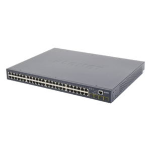 Switch Administrable Capa 2 de 48 Puertos Gigabit 10/100/1000T, 4 Puertos SFP 100/1000X