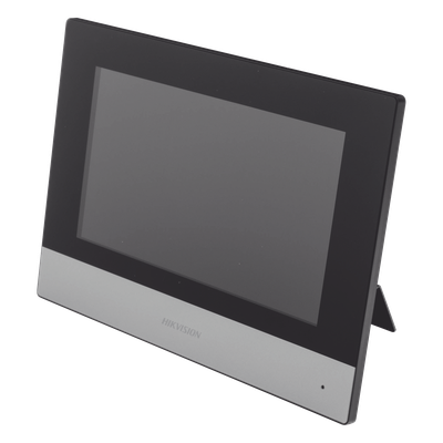 Monitor IP WiFi Touch Screen 7" para Videoportero IP / Vídeo en Vivo / PoE Estándar / Apertura Remota / Llamada Entre Monitores / Audio de dos vías / Policarbonato