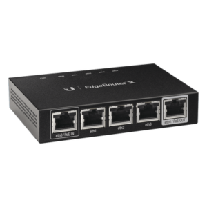 EdgeRouter X de 5 puertos Gigabit con funciones avanzadas de ruteo