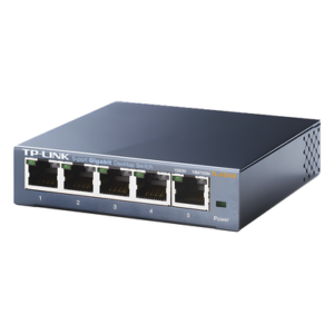 Switch Gigabit no administrable de 5 puertos 10/100/1000 Mbps