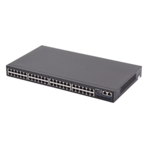 Switch Administrable Stackeable Capa 3, 48 Puertos 10/100/1000T, 4 Puertos 10G SFP+