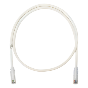 Cable de Parcheo UTP Categoría 6, con Plug Modular en Cada Extremo - 3 Metros (9.84 Pies) - Blanco Mate