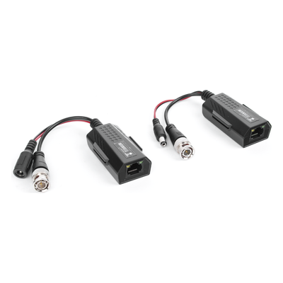Kit de transceptores activos con conector para alimentación (12V/24Vcc/AC) TurboHD para aplicaciones de video por UTP Cat5e/6 en HD. Distancia de hasta 150 m en 4K - Imagen 3