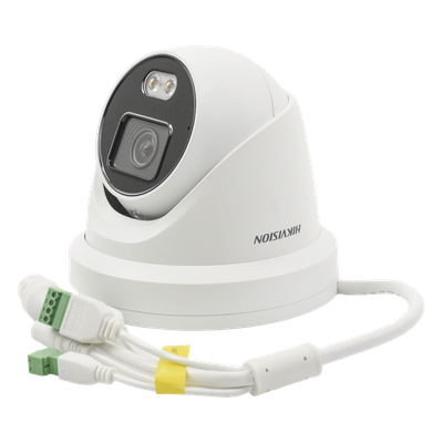 Turret IP 4 Megapixel / Imagen a color 24/7 / Lente 4 mm / Luz Blanca 40 mts / Exterior IP67 / Micrófono Integrado / WDR 120 dB / Audio y Alarma / Onvif / MicroSD - Imagen 3