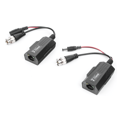 Kit de transceptores activos con conector para alimentación (12V/24Vcc/AC) TurboHD para aplicaciones de video por UTP Cat5e/6 en HD. Distancia de hasta 150 m en 4K - Imagen 4