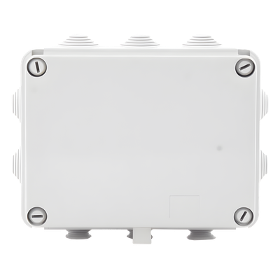 Caja de derivación de PVC Auto-extinguible con 10 entradas, tapa atornillada, 190 x 140 x 70 MM, Para Exterior (IP55) - Imagen 2