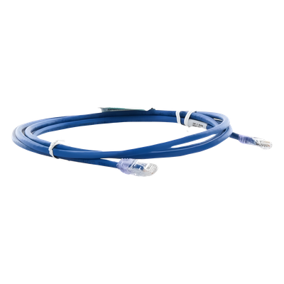 Cable de Parcheo UTP Categoría 6, con Plug Modular en Cada Extremo - 2 Metros (6.56 Pies) - Azul - Imagen 2