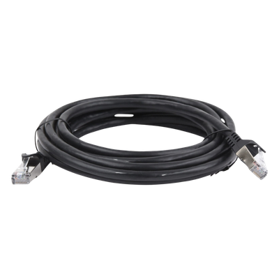 Cable de Parcheo FTP Cat6 - 3.0 Metros (9.84 Pies) - Negro - Imagen 2
