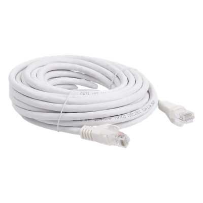 Cable de Parcheo UTP Cat6 - 7.0 Metros (22.97 Pies) - Blanco - Imagen 2