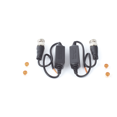 Kit de Transceptores (Baluns) para EXTERIOR TurboHD Hasta 4K HD-TVI / HD-CVI / AHD / CVBS / COAXITRON / AUDIO POR COAXITRON / Menu OSD / CONECTORES 100% COBRE / Con Cable RF Blindado. Distancia de hasta 200 m en 4K. Calidad PREMIUM - Imagen 5