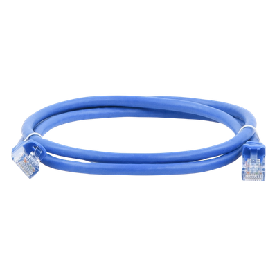 Cable de Parcheo UTP Cat6 - 1 Metro (3.28 Pies) - Azul - Imagen 2