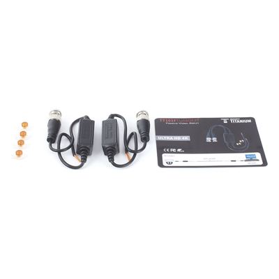 Kit de Transceptores (Baluns) para EXTERIOR TurboHD Hasta 4K HD-TVI / HD-CVI / AHD / CVBS / COAXITRON / AUDIO POR COAXITRON / Menu OSD / CONECTORES 100% COBRE / Con Cable RF Blindado. Distancia de hasta 200 m en 4K. Calidad PREMIUM - Imagen 6