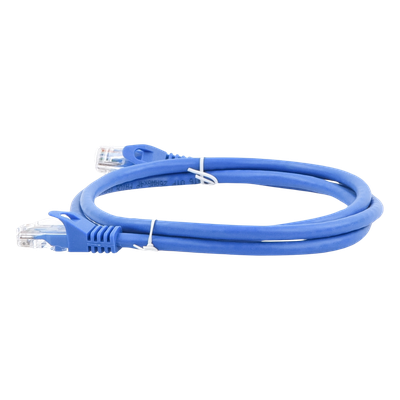 Cable de Parcheo UTP Cat6 - 1 Metro (3.28 Pies) - Azul - Imagen 3