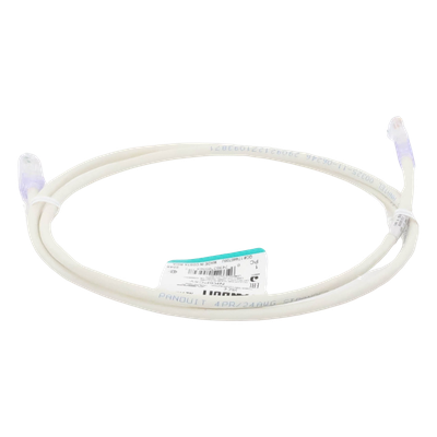 Cable de Parcheo UTP Categoría 6, con Plug Modular en Cada Extremo - 1.5 Metros (4.92 Pies) - Blanco Mate - Imagen 4