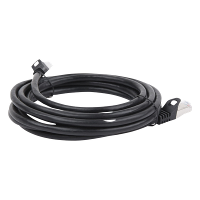 Cable de Parcheo FTP Cat6 - 3.0 Metros (9.84 Pies) - Negro - Imagen 4