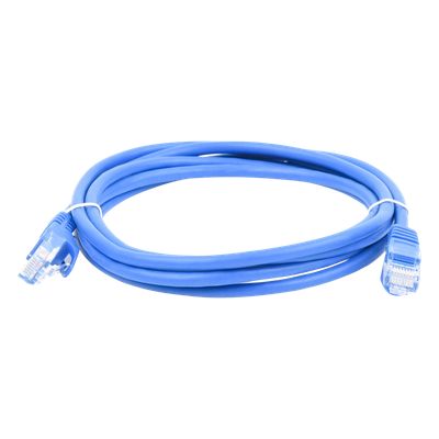 Cable de Parcheo UTP Cat5e - 2 Metros (6.56 Pies) - Azul - Imagen 4