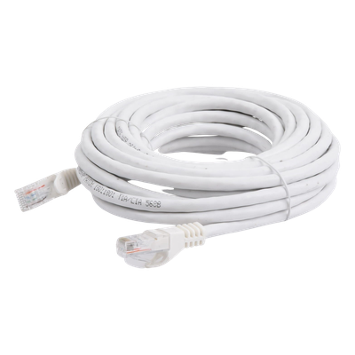 Cable de Parcheo UTP Cat6 - 7.0 Metros (22.97 Pies) - Blanco - Imagen 4