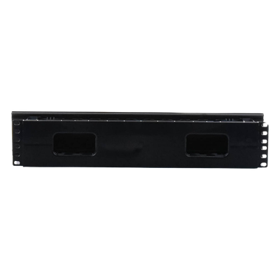 Organizador de Cables Horizontal PatchLink, Sencillo (Solo Frontal), Con Tapa Extendida, Para Rack de 19in, 2UR - Imagen 4