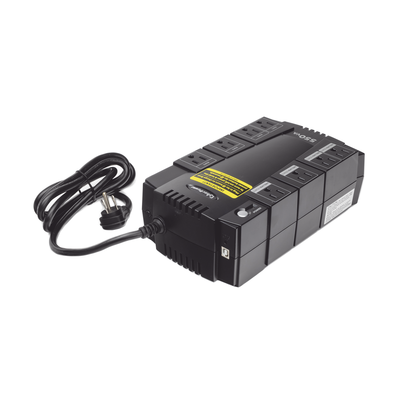 UPS de 550 VA/330 W, Topología Standby, Entrada 120 Vca NEMA 5-15P, Tipo Gabinete Compacto, Con 8 Tomas NEMA 5-15R - Imagen 5