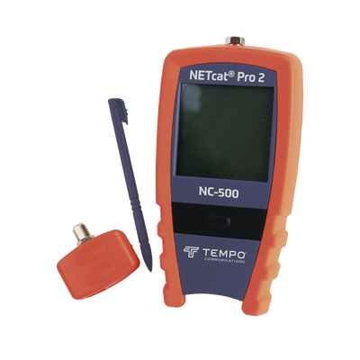 Probador Profesional para cable UTP, STP y Cable Coaxial (NETcat® Pro2) con Pantalla táctil retroiluminada - Imagen 4