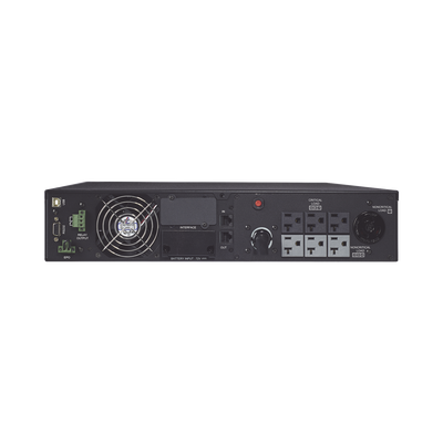 UPS de 2200 VA/1800 W, Online Doble Conversión, Entrada 120 Vca NEMA 5-20P, Onda Senoidal Pura, Rack o Torre de 2 UR, Con 6 NEMA 5-20R y 1 NEMA L5-20R - Imagen 2
