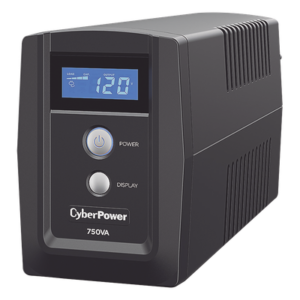 UPS de 750 VA/300 W, Topología Línea Interactiva, Entrada 120 Vca NEMA 5-15P, y 6 Salidas NEMA 5-15R, Con Regulador de Voltaje (AVR)