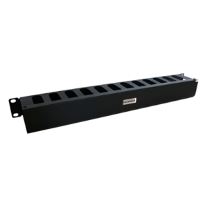 Organizador de cables horizontal de 19", 1UR