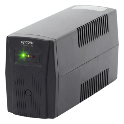 UPS de 850VA/510W / Protección contra Descarga, Sobretensión y Picos Transitorios / Entrada y Salida 120 Vca / Regulador de Voltaje AVR 80-150 Vca / Clavija NEMA 5-15P / 4 Tomas NEMA 5-15R /Sin RJ11 ni RJ45