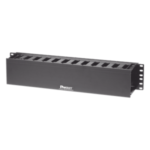Organizador de Cables Horizontal PatchLink, Sencillo (Solo Frontal), Para Rack de 19in, 2UR