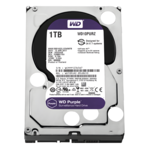 Disco Duro Purple de 1 TB / 5400 RPM / Optimizado para Soluciones de Videovigilancia / Uso 24-7 / 3 Años de Garantia