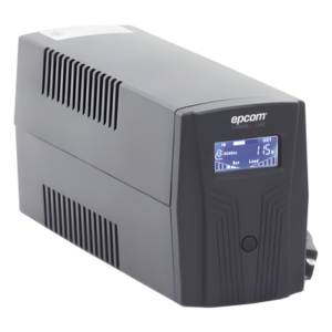 UPS de 600VA/360W / Protección contra Descarga, Sobretensión y Picos Transitorios / Entrada y Salida 120 Vca / Clavija NEMA 5-15P / 4 Tomas NEMA 5-15R
