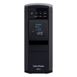 UPS de 850 VA/510 W, Topología Línea Interactiva, Entrada 120 Vca NEMA 5-15P, Onda Senoidal Pura, Tipo Torre, Con 10 Tomas NEMA 5-15R