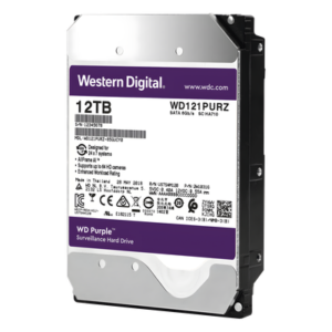 Disco duro WD de 12TB / 7200RPM / Optimizado para Videovigilancia