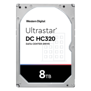 Disco Duro Enterprise 8 TB / Wester Digital (WD) / Serie Ultrastar / Recomendado para Data Center y NVRs de Alta Capacidad / Alto Performace
